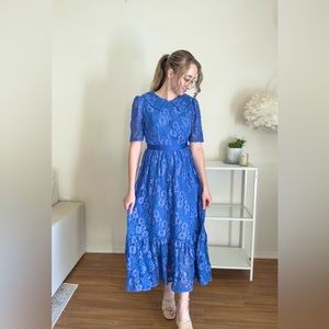 Jessakae Daisy Dress in Blue